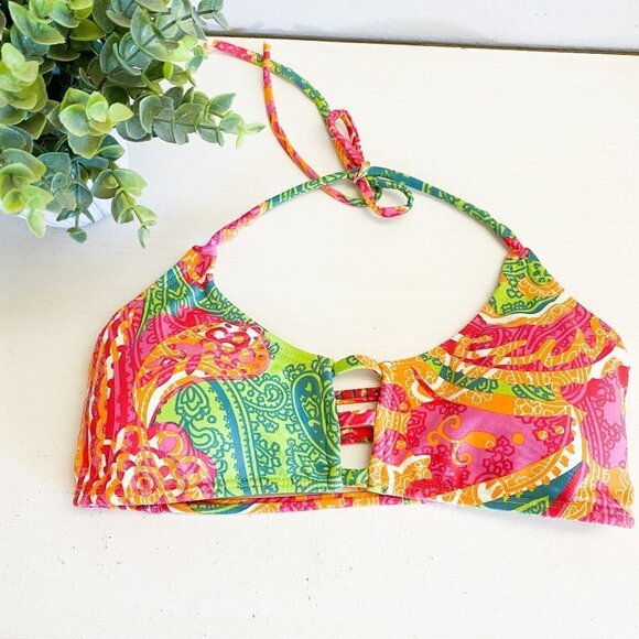 🌻 MIDORI BIKINIS Bali Mau Loa Bralette Top Medium - Picture 1 of 4